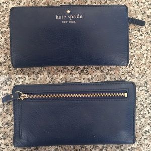 Navy Kate Spade Wallet